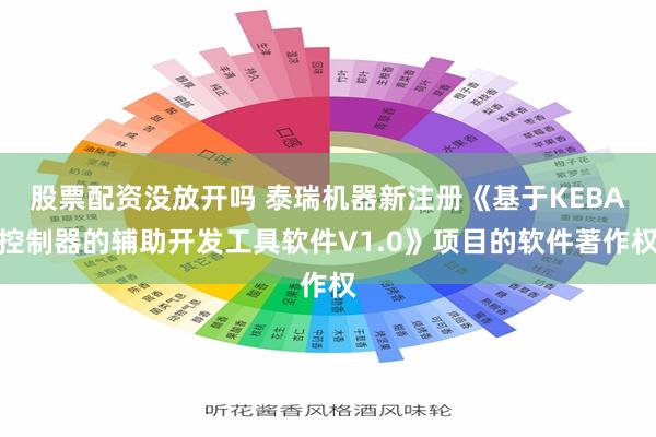 股票配资没放开吗 泰瑞机器新注册《基于KEBA控制器的辅助开发工具软件V1.0》项目的软件著作权